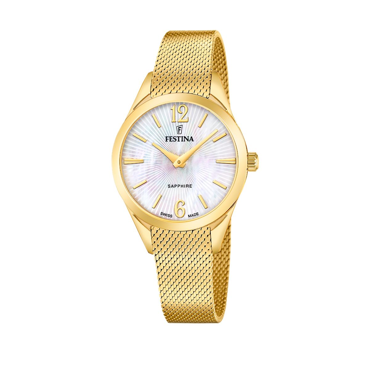 FESTINA SWISS - Reloj F20077/1 Festina Swiss Blanco Mujer GRACE