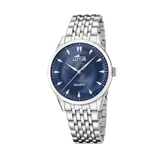 LOTUS - Reloj 19056/4 Azul Hombre Acero Clásico