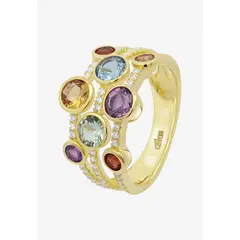 LOTUS SILVER - Anillo LP3878-3/216 Dorado Mujer Leros