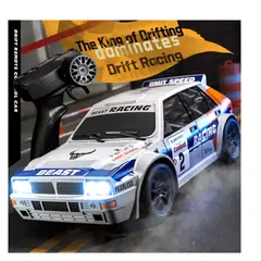 GENERICO - Auto Control Remoto Lancia Delta Icono Rally Escala 124 drift 4x4