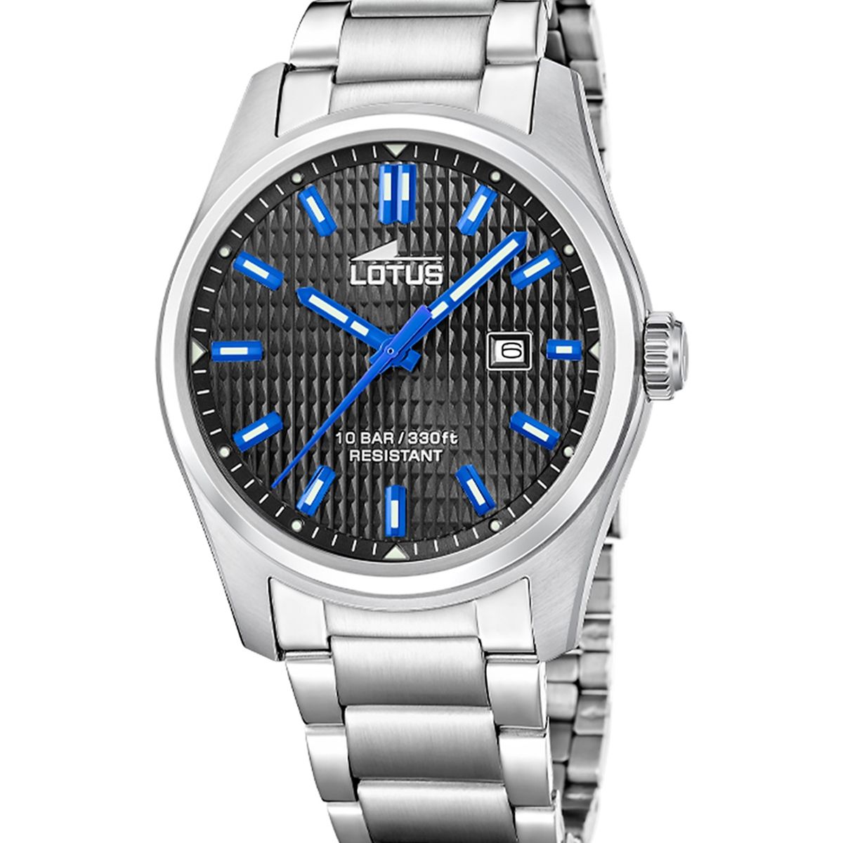 LOTUS - Reloj 19060/6 Lotus Negro Hombre Acero Clásico