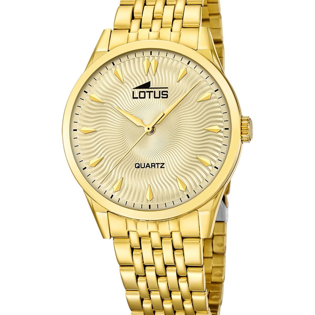 LOTUS - Reloj 19057/2 Lotus Dorado Hombre Acero Clásico