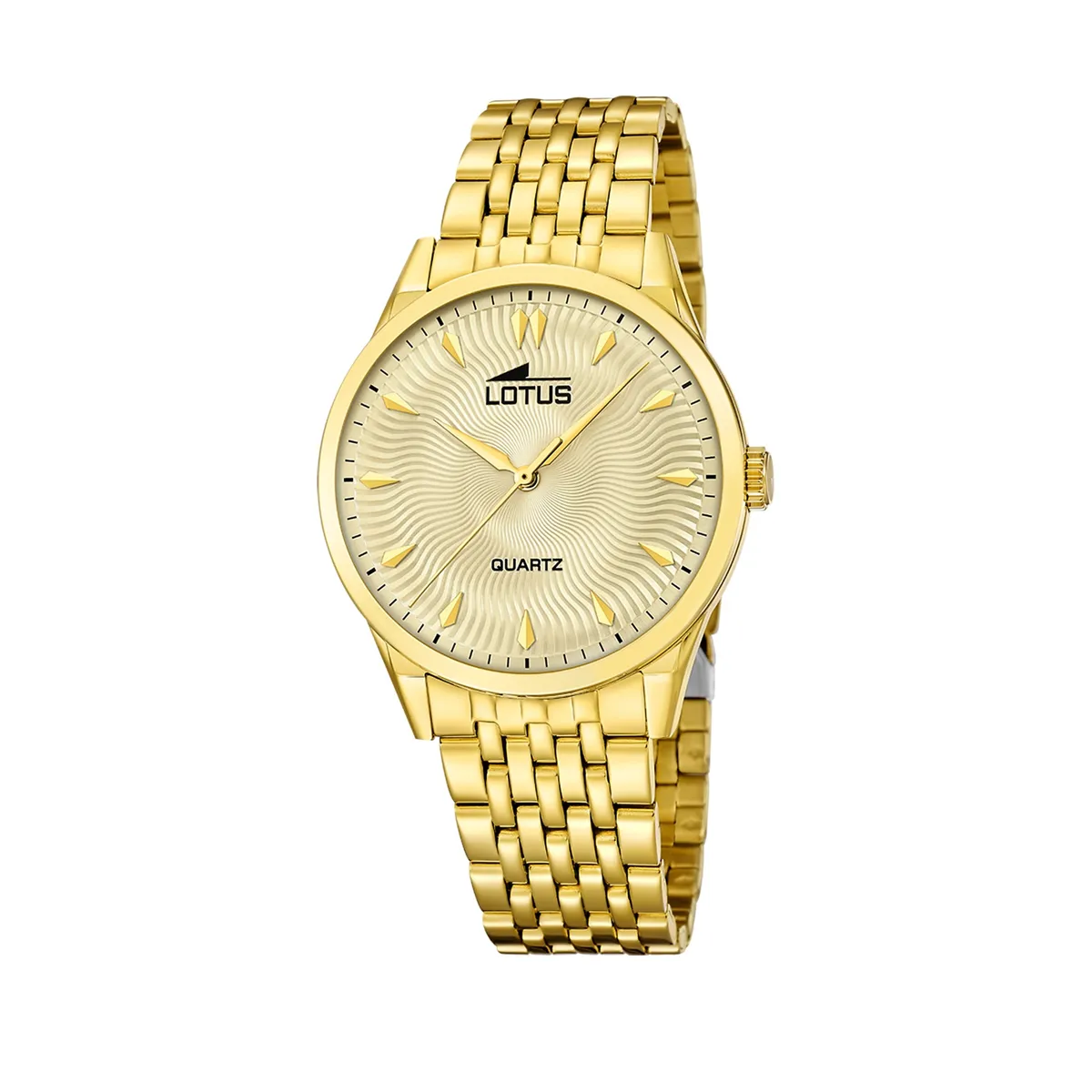 LOTUS - Reloj 19057/2 Lotus Dorado Hombre Acero Clásico