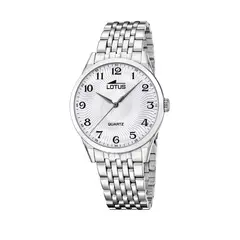 LOTUS - Reloj 19056/1 Blanco Hombre Acero Clásico