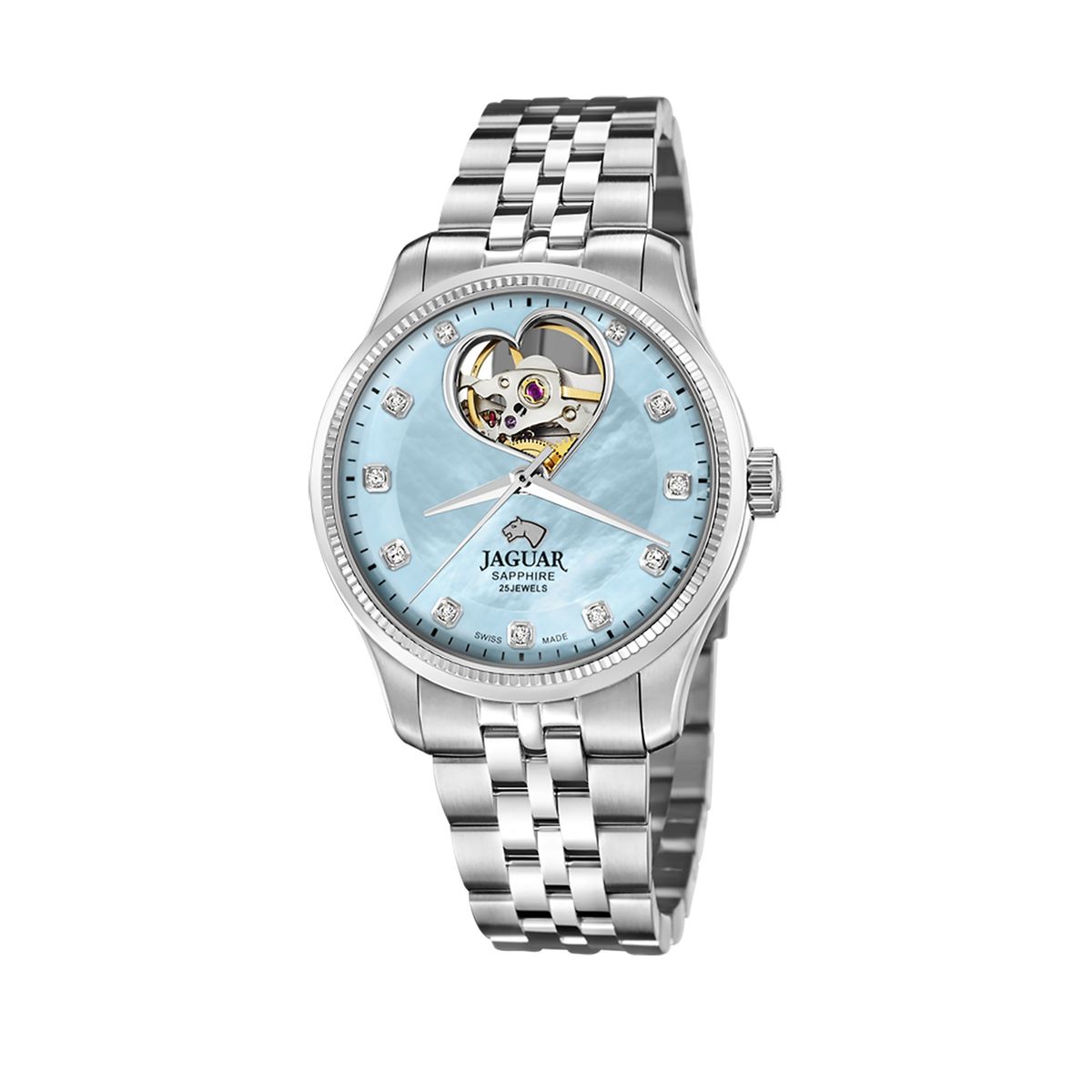 JAGUAR - Reloj J994/4 Jaguar Swiss Azul Mujer Automático
