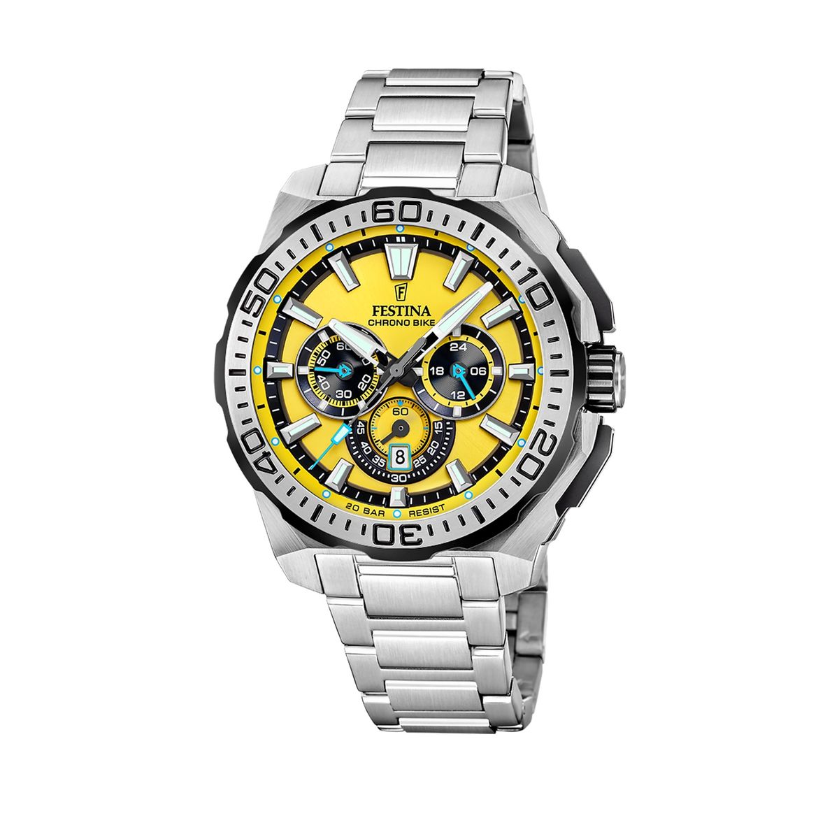 FESTINA - Reloj F20724/4 Festina Amarillo Hombre Chrono Bike