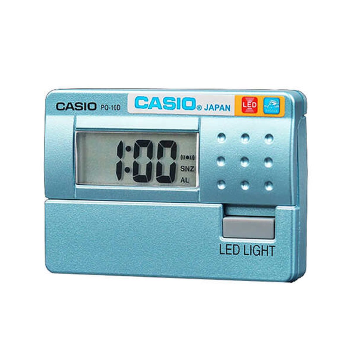 CASIO - DESPERTADOR CASIO PQ-10D-2RDF AZUL