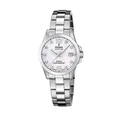 FESTINA SWISS - Reloj F20049/7 Blanco Mujer ACERO Clásico