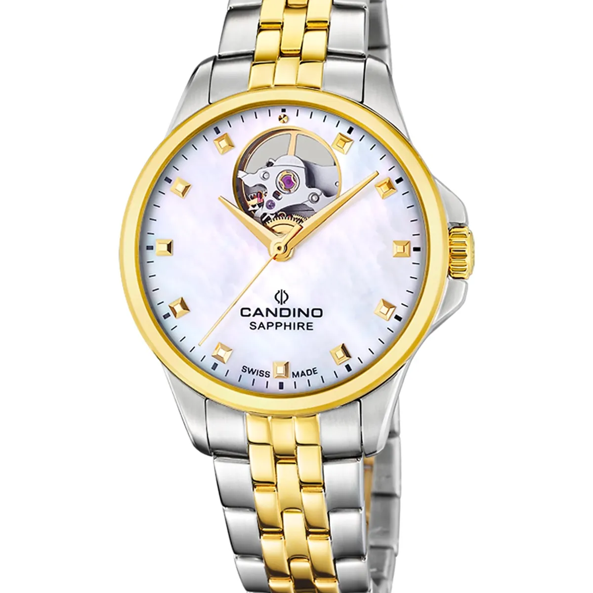 CANDINO - Reloj C4771/A Candino Swiss Blanco Mujer Automático