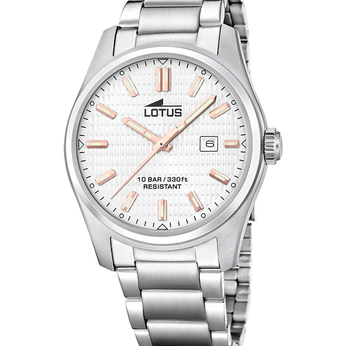 LOTUS - Reloj 19060/1 Lotus Plata Hombre Acero Clásico