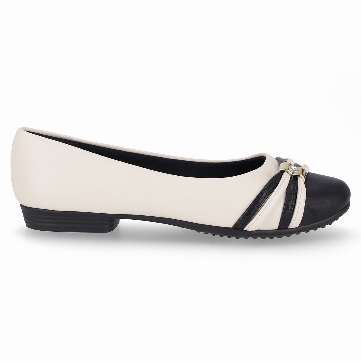 PICCADILLY - Ballerina Mujer Crema/Negro Raquel Piccadilly