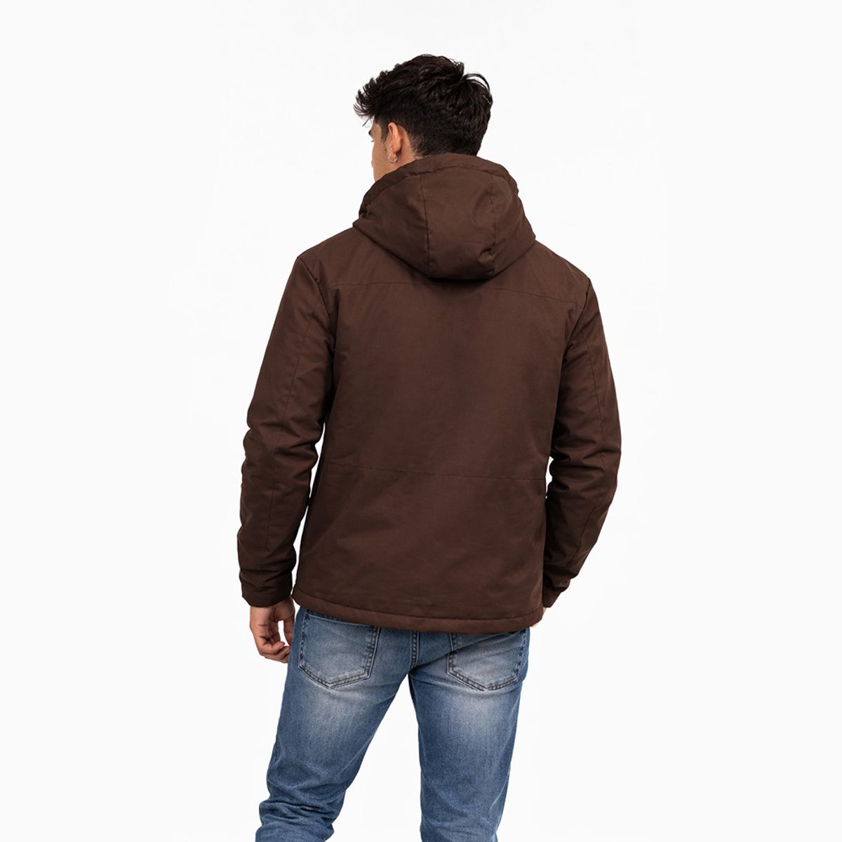 GANGSTER - Parka Tecnofusionada Artic Negro