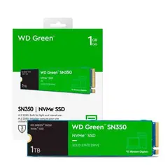 WESTERN DIGITAL - SSD M.2 (2280) - 1 TB - Green SN350 PCIe 3.0