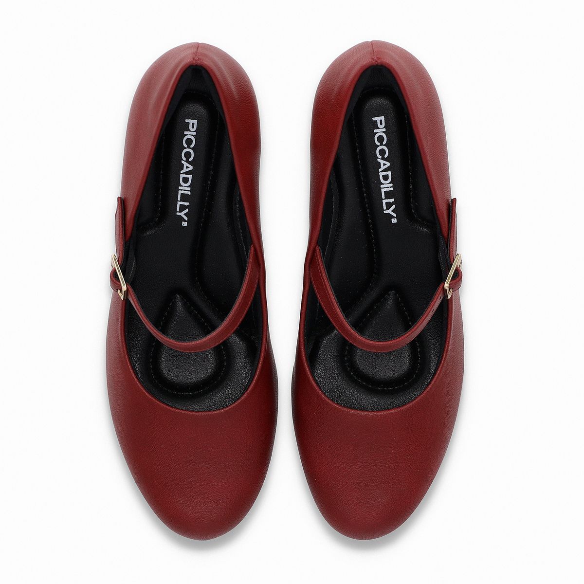 PICCADILLY - Zapato Mary Jane Mujer Burdeo Laura 01 Piccadilly