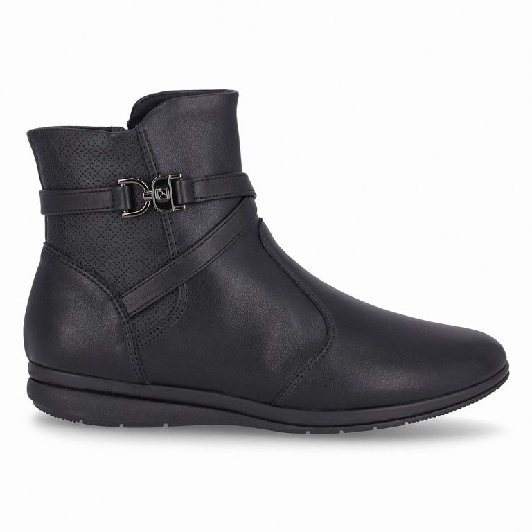 Botin Mujer Negro Sandy