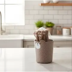 GENERICO - Set De Pinzas Para Sellar Bolsas Con Vaso De Oso Kawaii