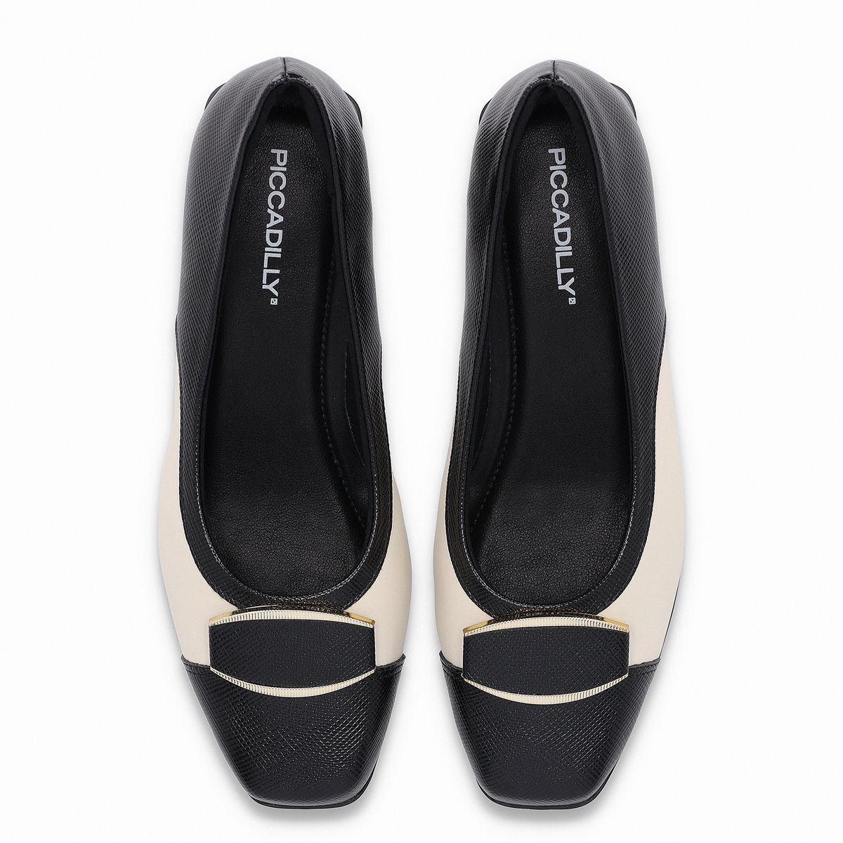 PICCADILLY - Zapato Mujer Negro/Crema Tati 417 Piccadilly