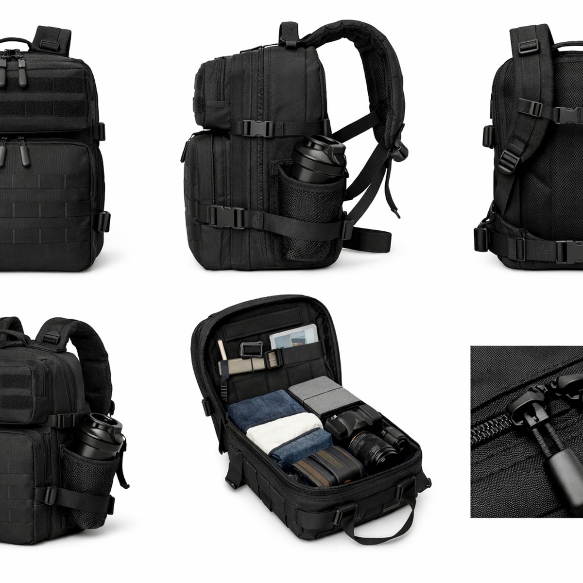 GENERICO - Mochila Táctica Militar LHI 25L Impermeable Crossfit Gym