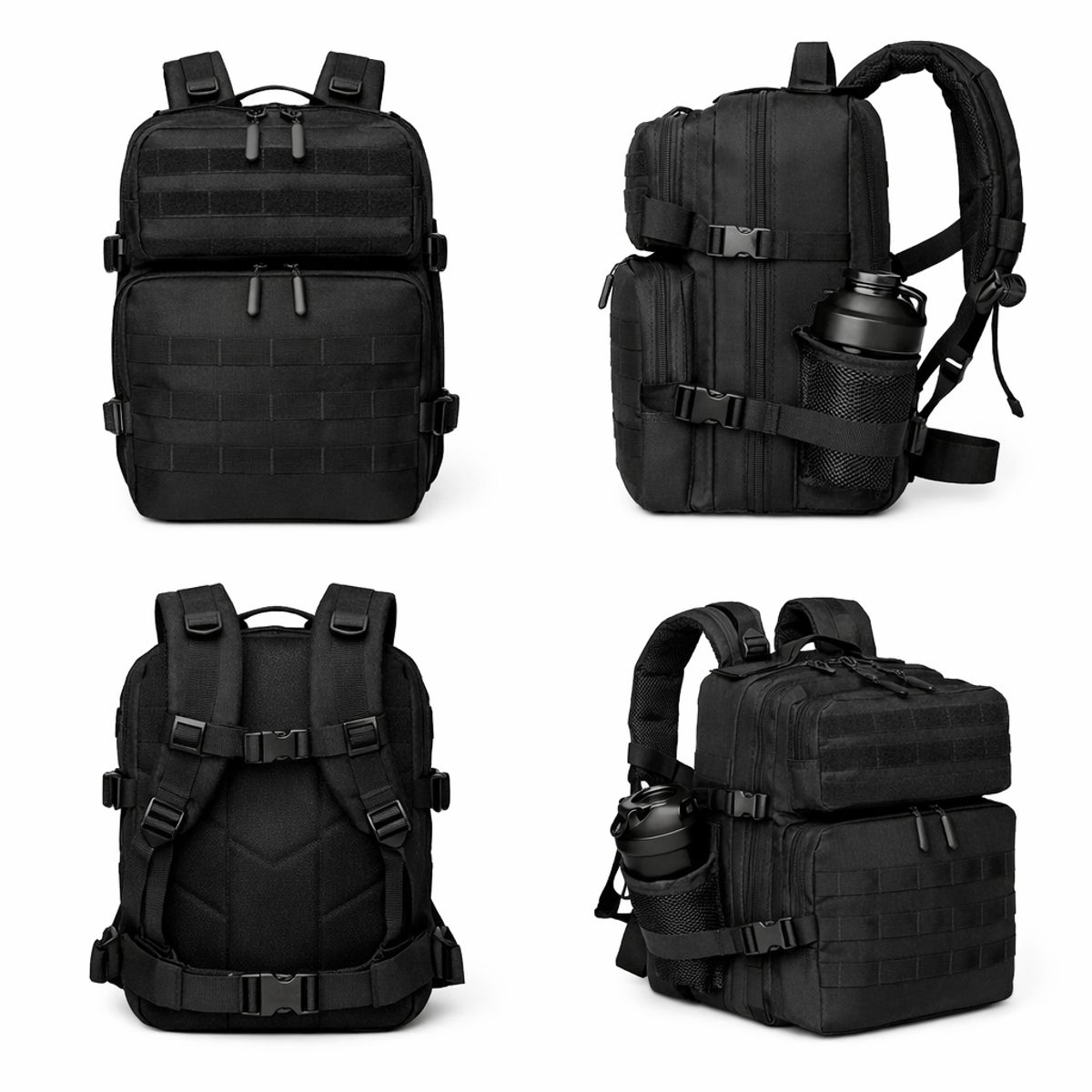 GENERICO - Mochila Táctica Militar LHI 25L Impermeable Crossfit Gym