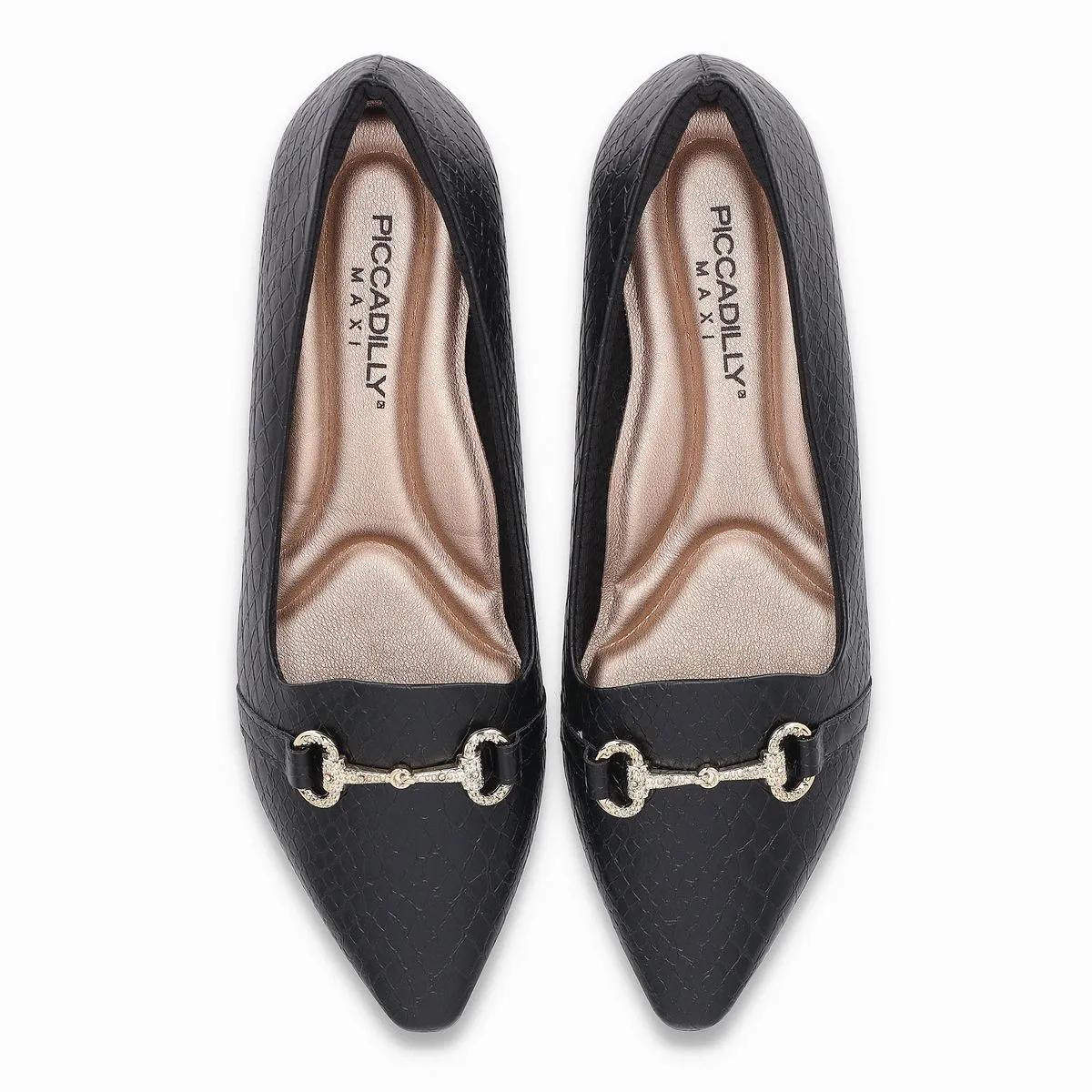 PICCADILLY - Zapato Mujer Negro/Crocco Silvia 03 Piccadilly