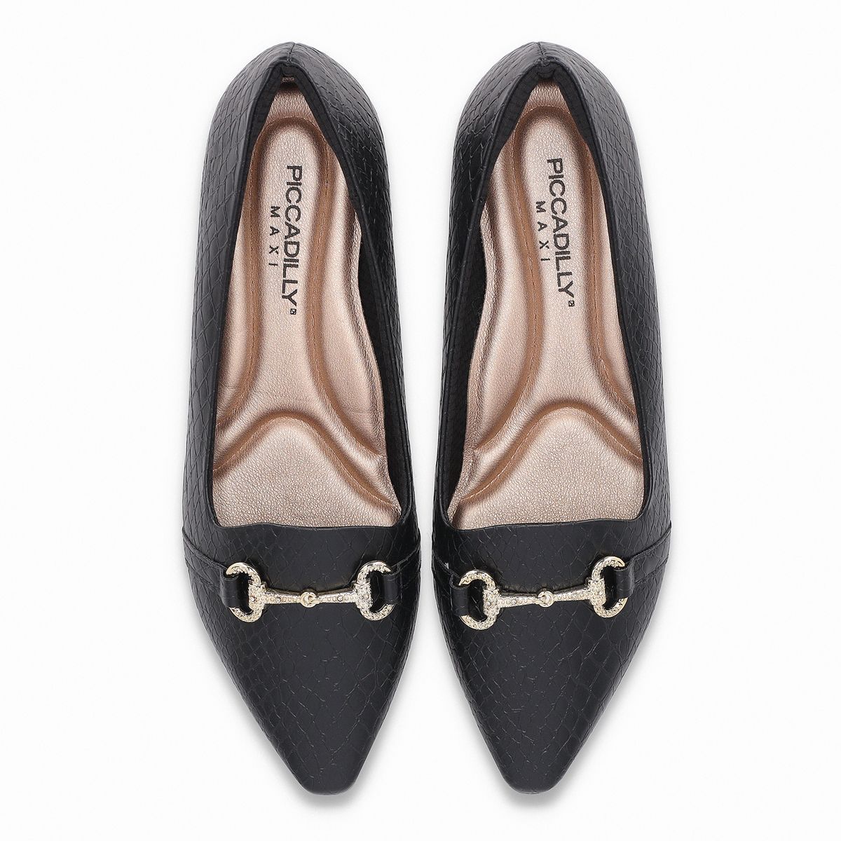 PICCADILLY - Zapato Mujer Negro/Crocco Silvia 03 Piccadilly