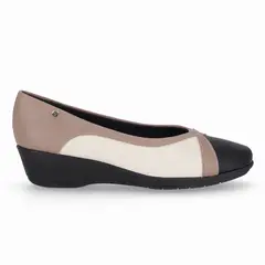 PICCADILLY - Zapato Mujer Negro/Crema Ivone