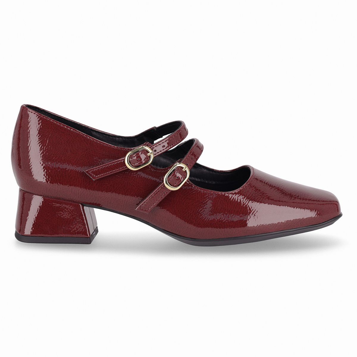 PICCADILLY - Zapato Mary Jane Mujer Burdeo/Charol Tati Piccadilly