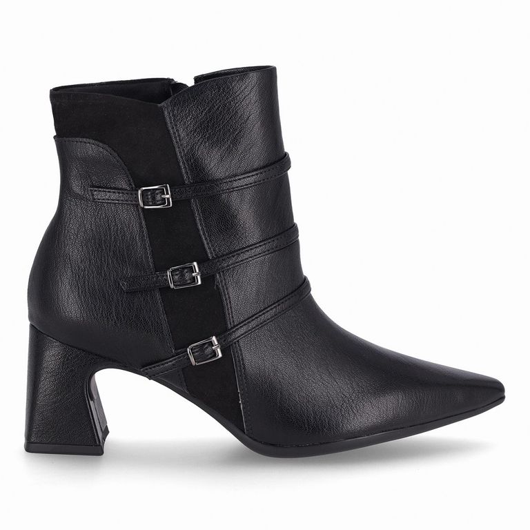 Botin Mujer Negro Irene 02