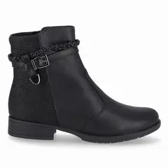 PICCADILLY - Botin Mujer Negro Leci 34