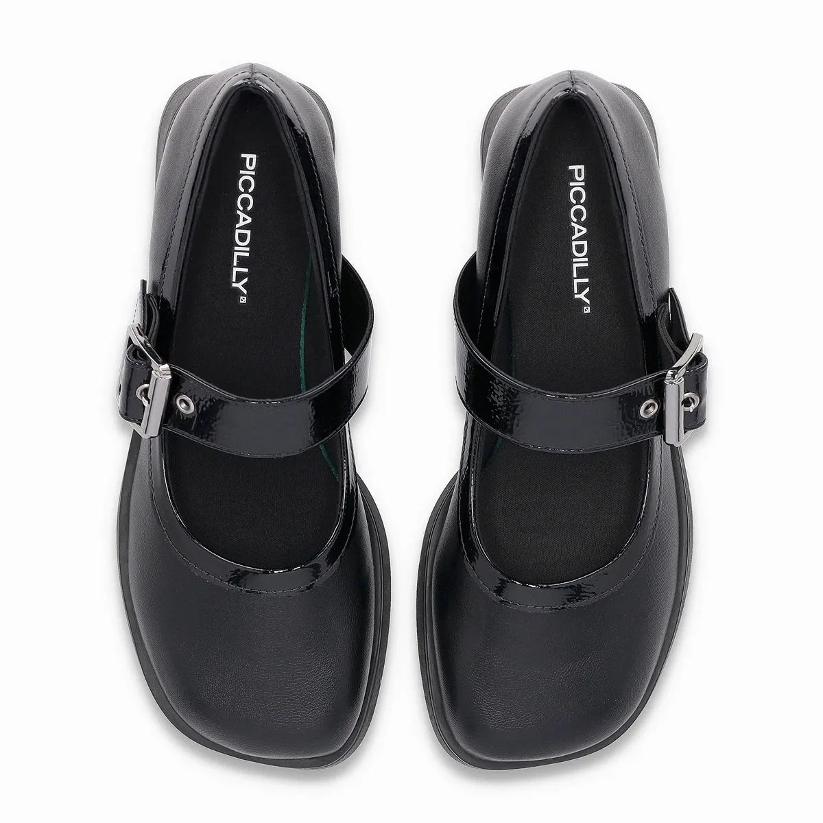 PICCADILLY - Zapato Mary Jane Mujer Negro Francisca Piccadilly