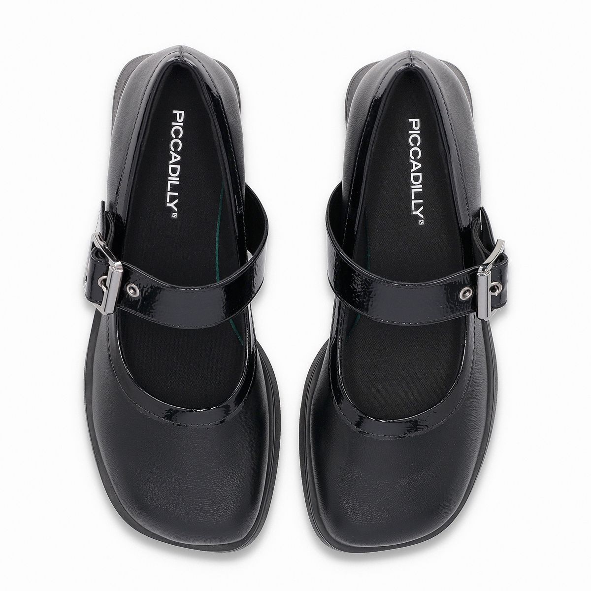 PICCADILLY - Zapato Mary Jane Mujer Negro Francisca Piccadilly
