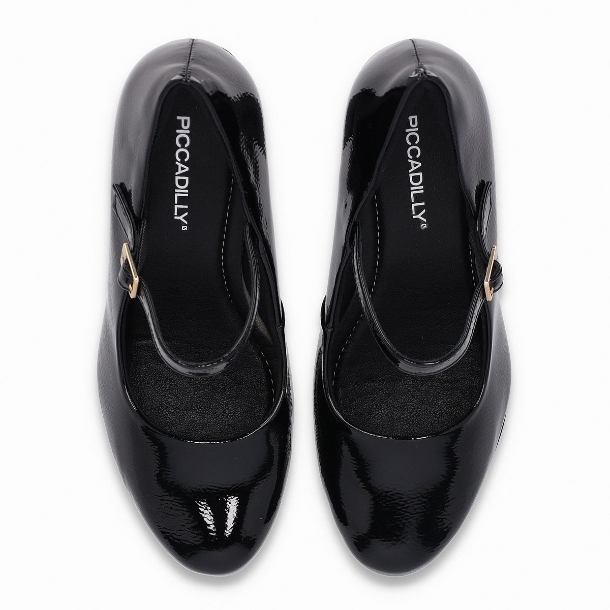 PICCADILLY - Zapato Mary Jane Mujer Negro Evelin Piccadilly