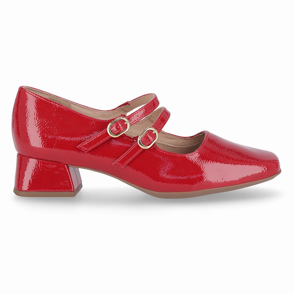 PICCADILLY - Zapato Mary Jane Mujer Rojo/Charol Tati Piccadilly