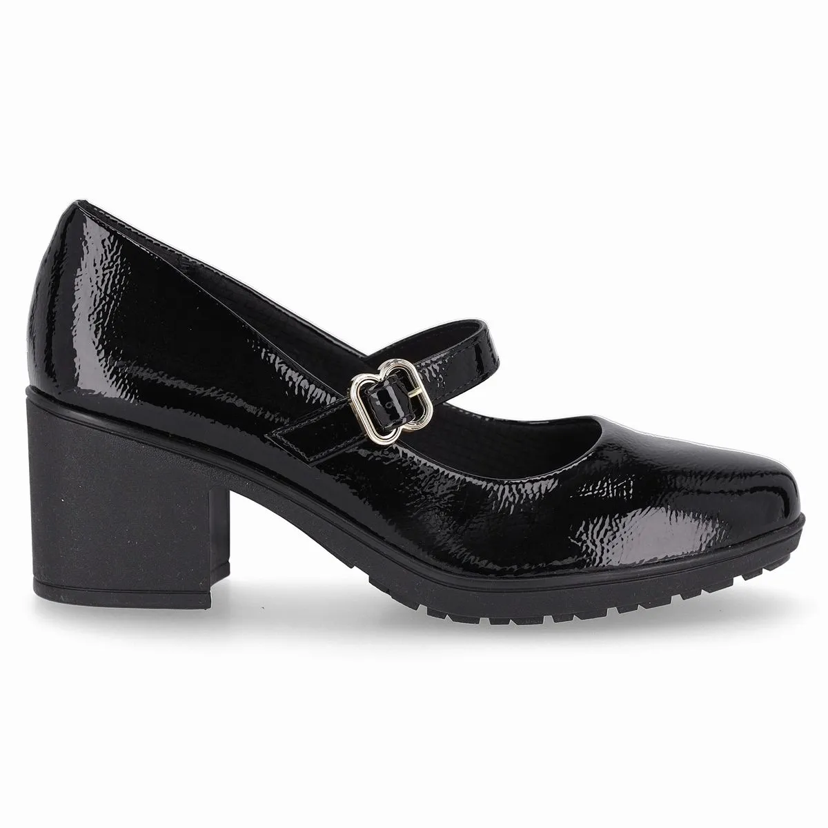 PICCADILLY - Zapato Mary Jane Mujer Negro/Charol Daiane Piccadilly