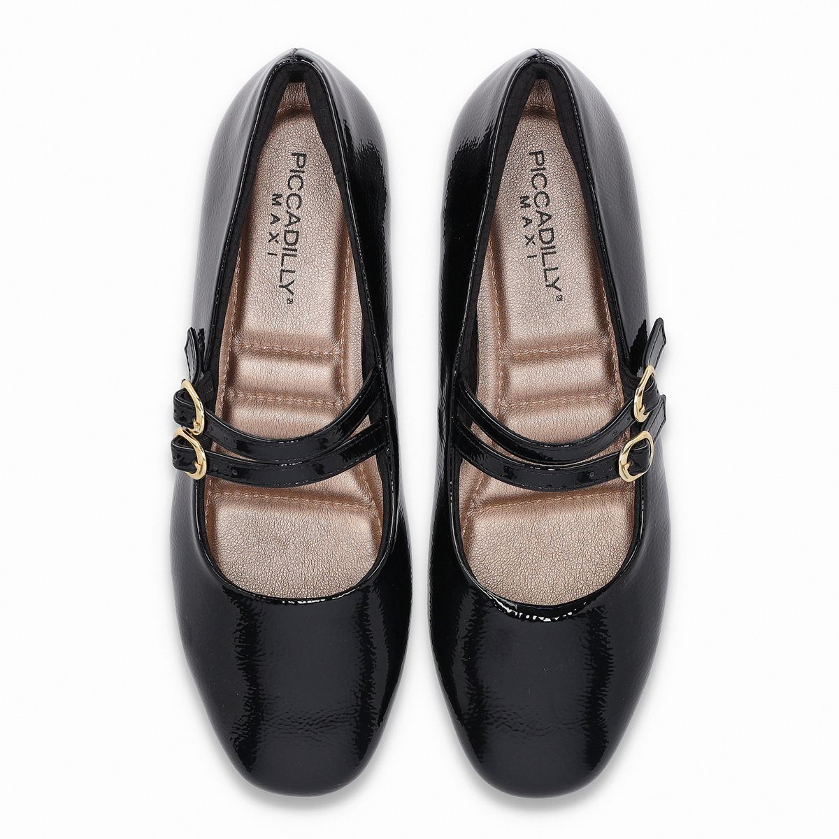 PICCADILLY - Ballerina Mary Jane Mujer Negro Michelle Piccadilly