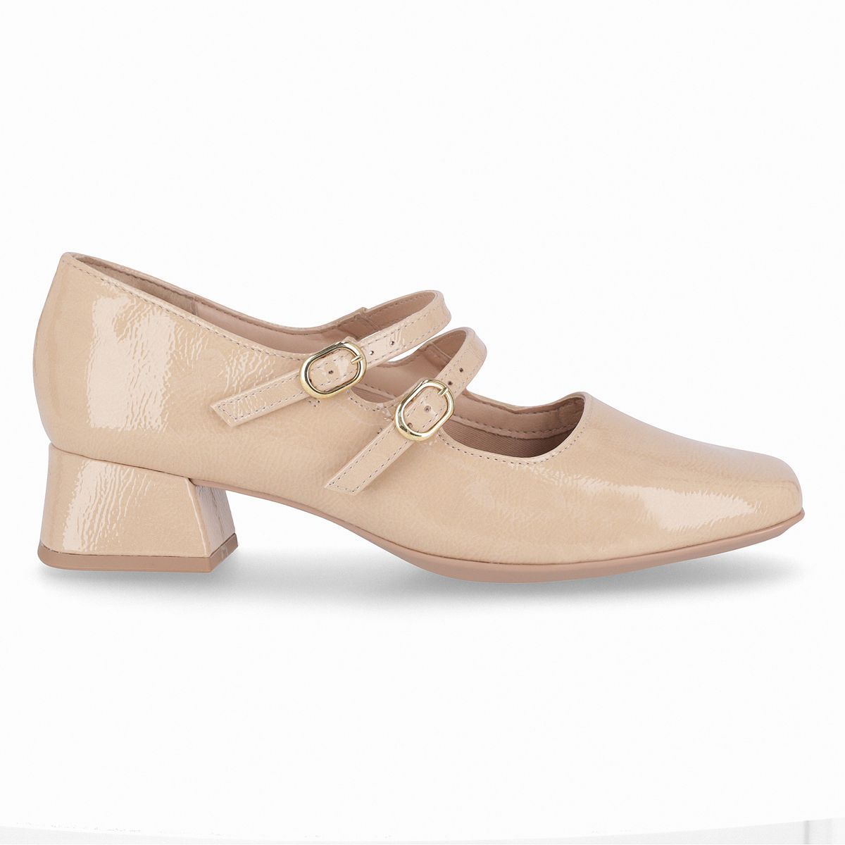 PICCADILLY - Zapato Mary Jane Mujer Beige/Charol Tati Piccadilly