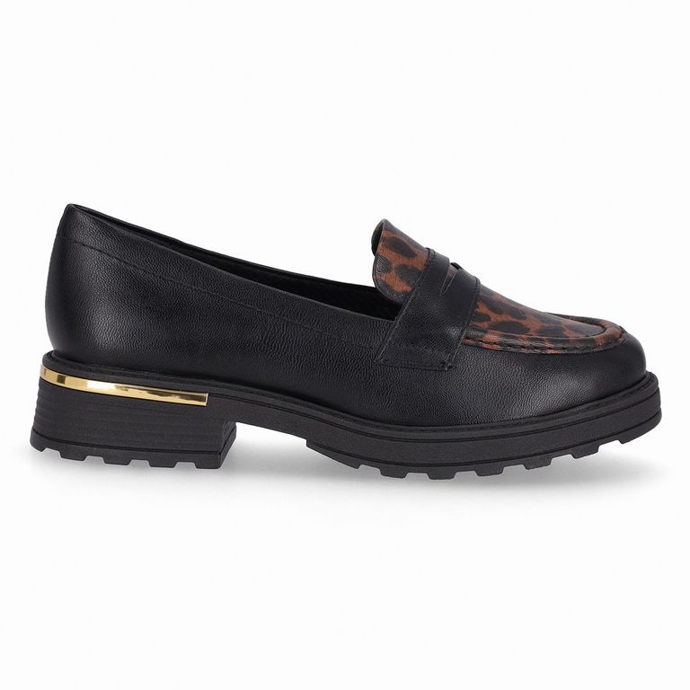 Mocasin Mujer Animal Print Gisa