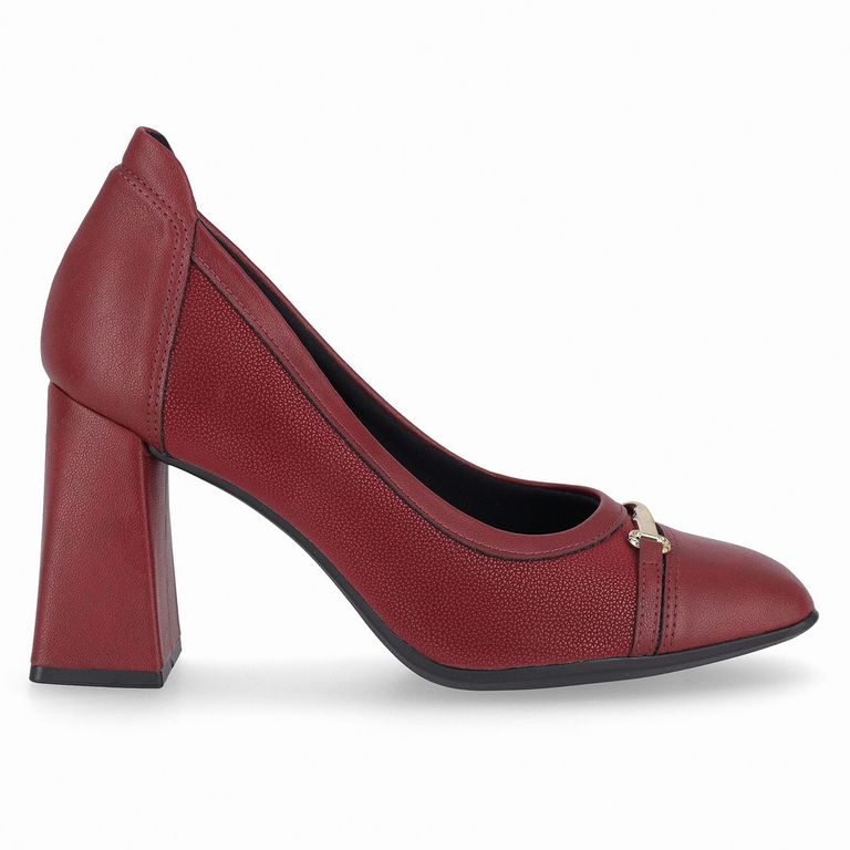 Zapato Mujer Burdeo Boneca 022
