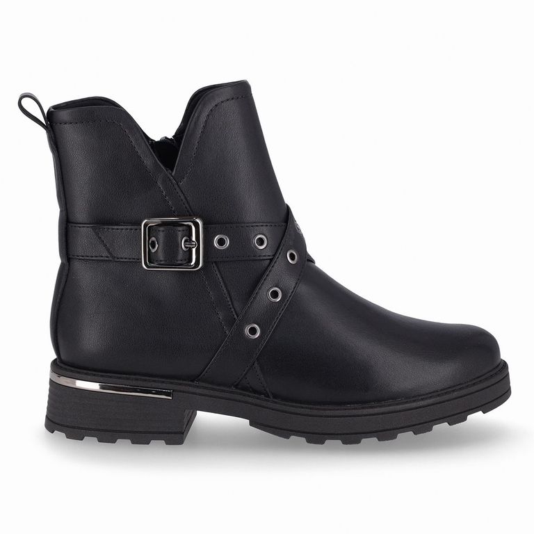 Botin Mujer Negro Gisa 209
