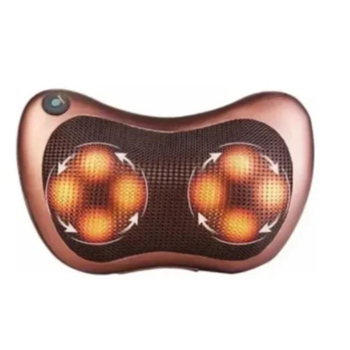 GENERICO - Masajeador Almohada Infrarrojo Auto Casa Cabezales