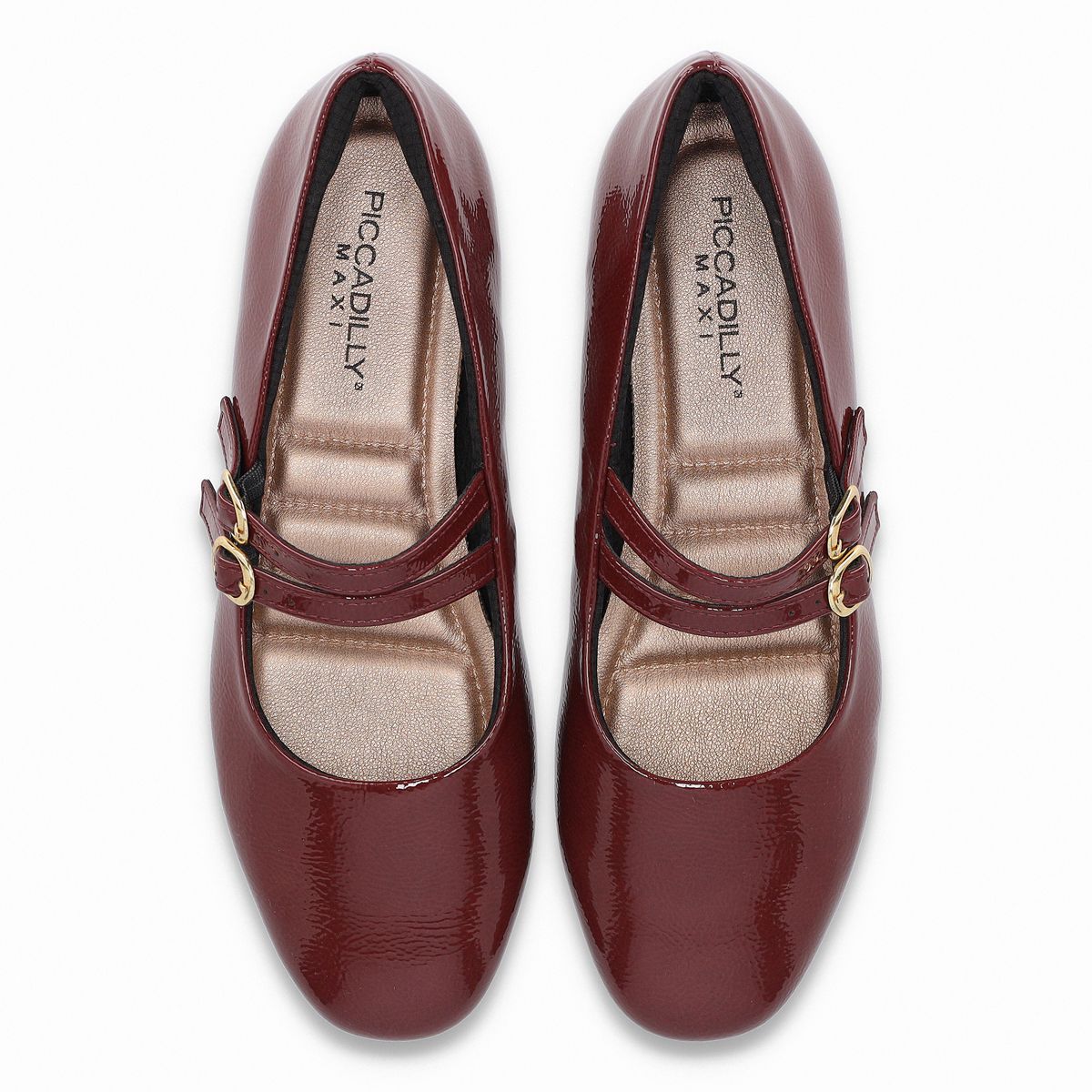 PICCADILLY - Ballerina Mary Jane Mujer Burdeo Michelle Piccadilly