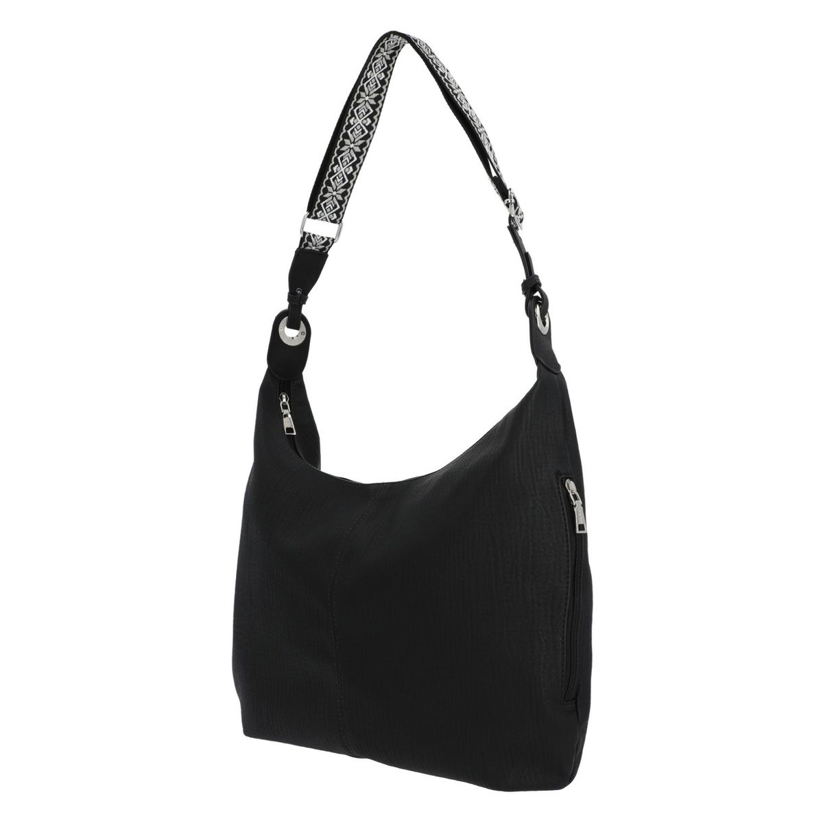 AZALEIA - Cartera Mujer Alicia Hobo Negro AZALEIA