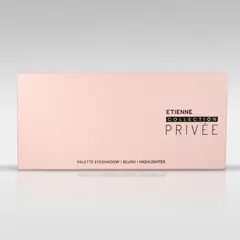 ETIENNE - Privee Paleta de Sombras Rubor e Iluminador Nudes