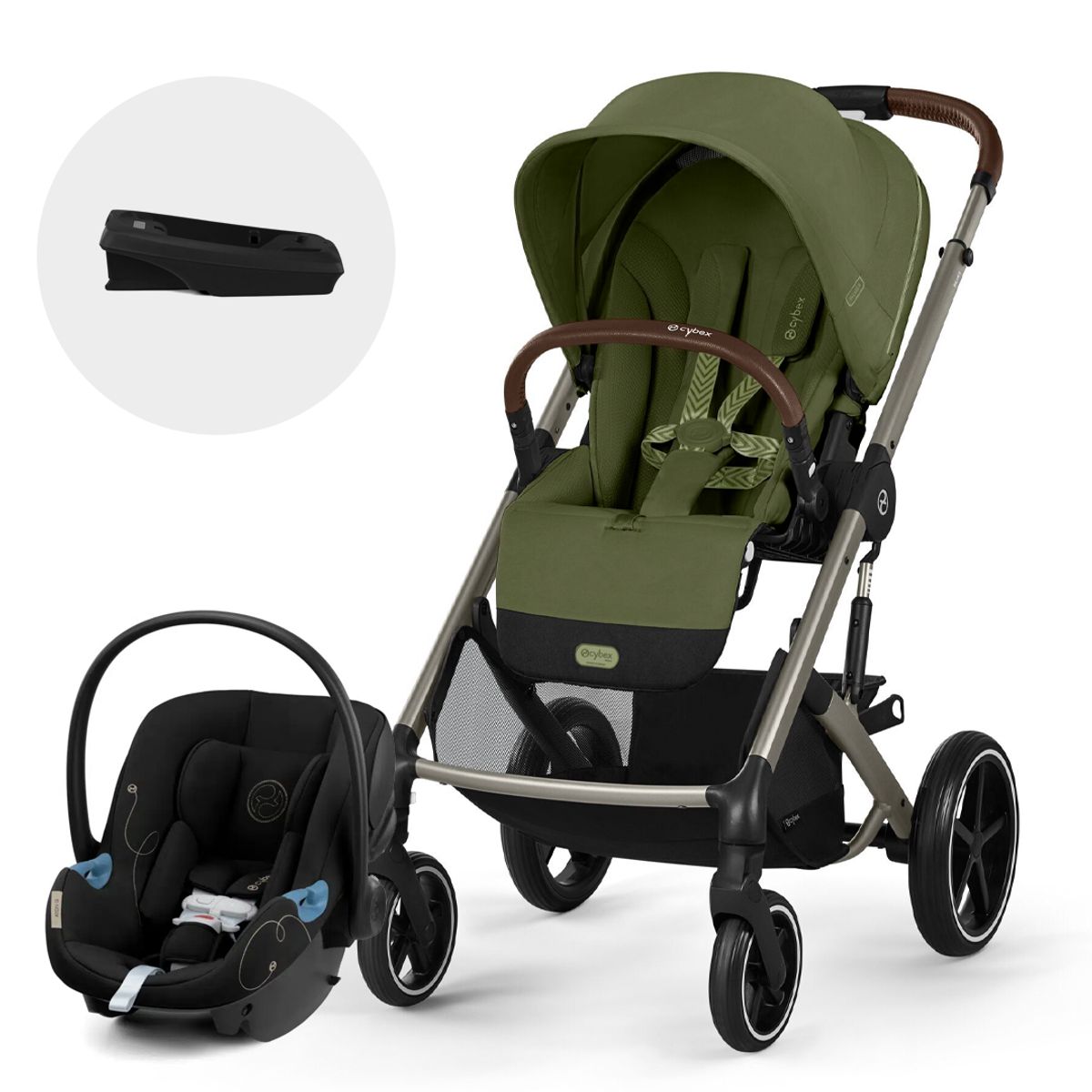 CYBEX - Coche Travel System Balios S TPE + Aton G + Base