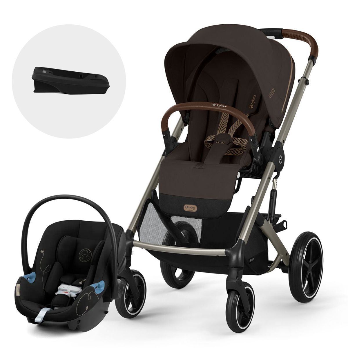 CYBEX - Coche Travel System Balios S TPE + Aton G + Base