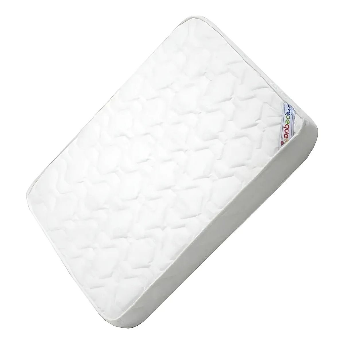 GENERICO - Colchón Para Cuna Hipoalergénico Impermeable Blanco
