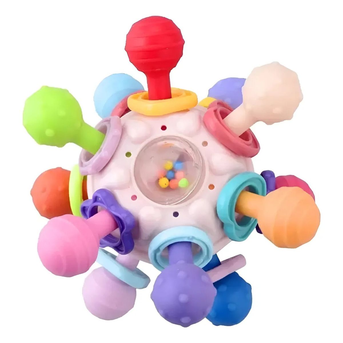 GENERICO - Juguete Sensorial de Silicona Tacto Suave Multicolor