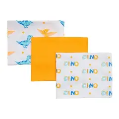 GENERICO - Paños De Lactancia Jersey 3 Piezas Diseño Infantil