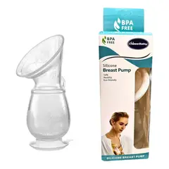 GENERICO - Extractor De Leche Manual De Silicona BPA Free Eco-Friendly
