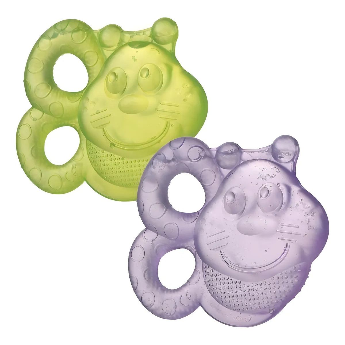 GENERICO - Mordedores de Agua Suave BPA Free Forma Abeja Pack x2